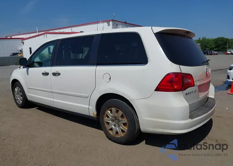2012 Volkswagen Routan S from USA, damaged, VIN 2C4RVAAG4CR293664